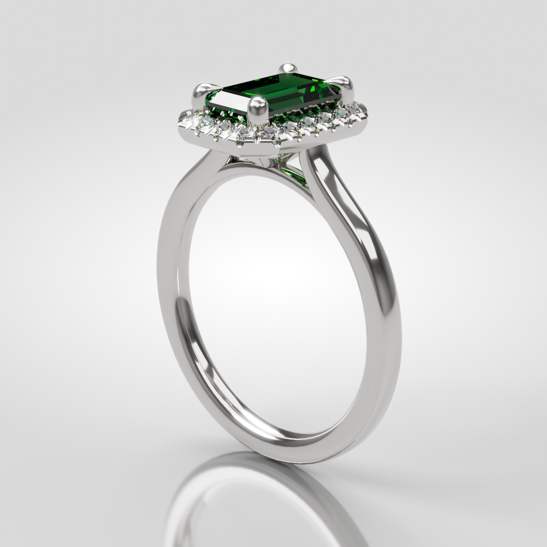Exemple de rendu 3D de bague