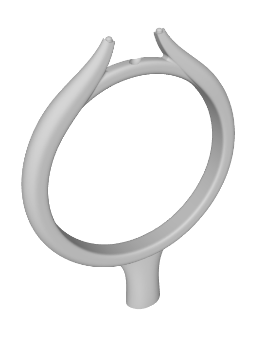 Exemple de fichier STL du corps d’une bague